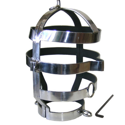 Metal Hard - Mascara Con Collar Acero