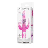 Baile - Pretty Bunny Triple Vibrador Rotador