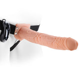 Fetish Fantasy Series - 11 Arnes Vibrador Con Testiculos Hueco Man 27.9 Cm Natural