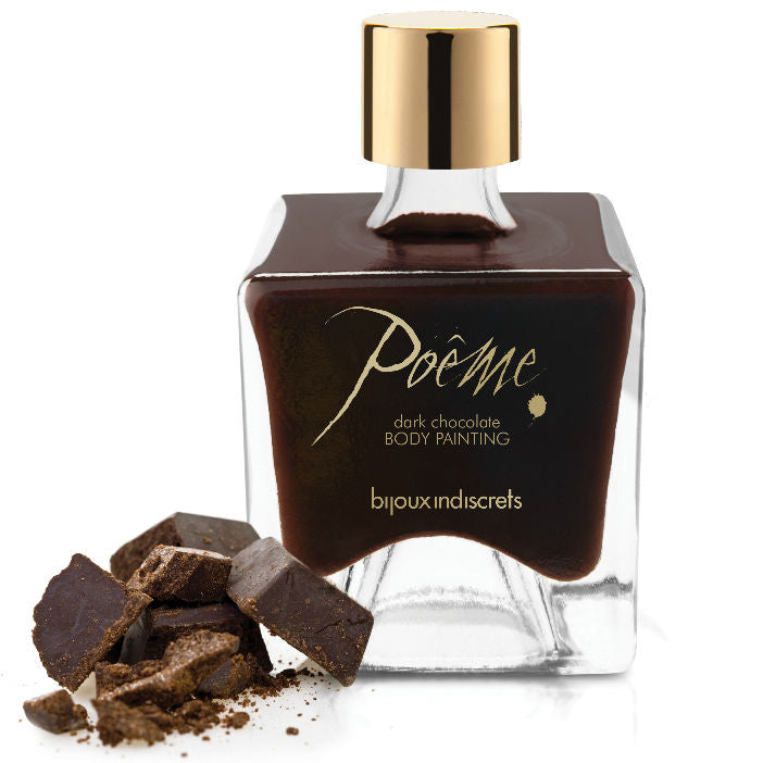 Bijoux - Poeme Pintura Comestible Chocolate Negro 50 Gr