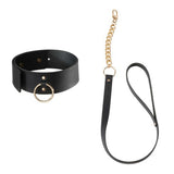 Bijoux Indiscrets - Maze Collar Con Correa Negro