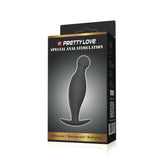 Pretty Love - Plug Anal Silicona 11.7 Cm Negro