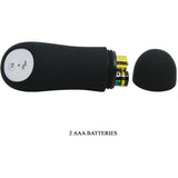 Pretty Love Plug Anal Silicona Forma Pene Y 12 Modos Vibracion - Negro