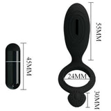 Pretty Love Anillo Vibrador Con Estimulador Ethel