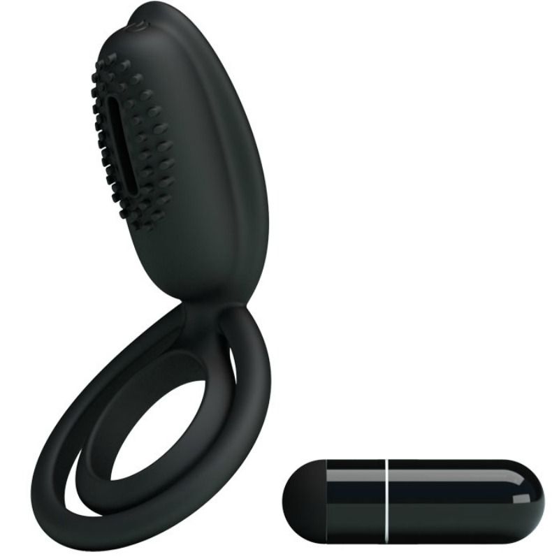 Pretty Love Anillo Vibrador Con Estimulador Esther