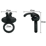 Anillo Vibrador Eudora Color Negro
