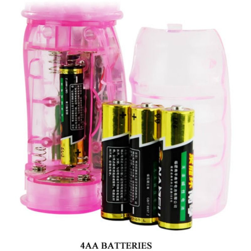 Baile - Vibrador Con Rotación Y Rabbit Multivelocidad Y Multirotacion