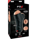 Pdx Elite Masturbador De Doble Penetración Vibrador