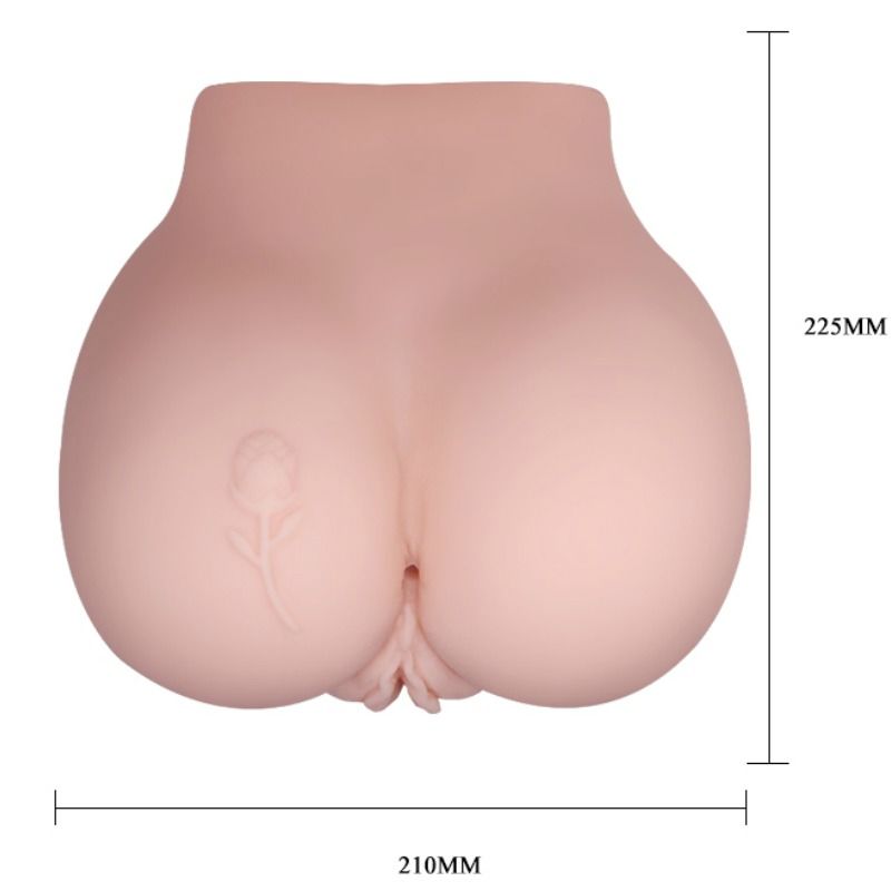 Crazy Bull - Vagina Y Ano Con Tatuaje Realisticos Con Vibracion