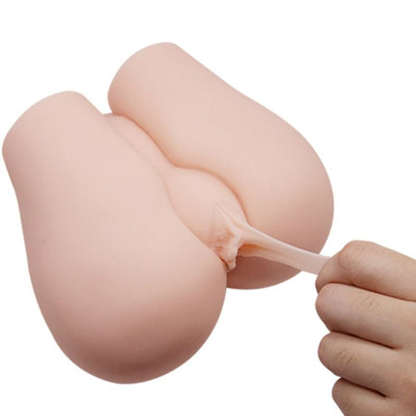 Crazy Bull - Vagina Y Ano Realísticos Con Vibración Posición 3