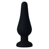 Intense - Anal Plug Pipo M Silicone Negro 11 Cm