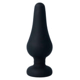 Intense - Anal Plug Pipo L Silicone Negro 13 Cm