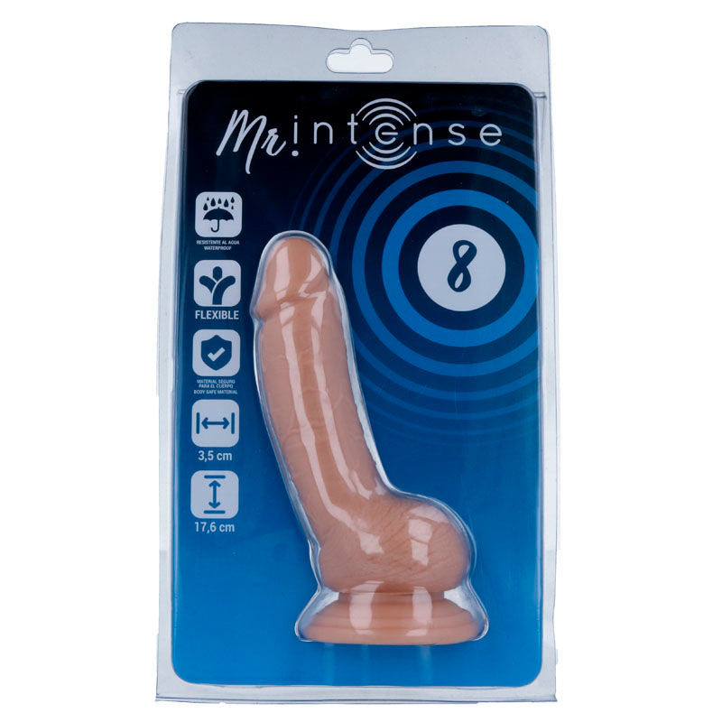 Mr Intense - 8 Pene Realistico 17.6 Cm -O- 3.5 Cm