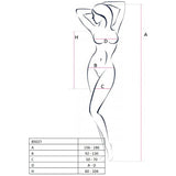 Passion - Woman Bs027 Bodystocking Estilo Vestido Rojo Talla Unica