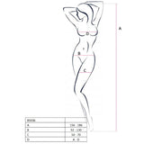 Passion Woman Bs036 Bodystocking Negro Talla Unica