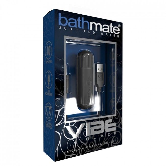Bathmate - Vibe Bala Vibradora Negro
