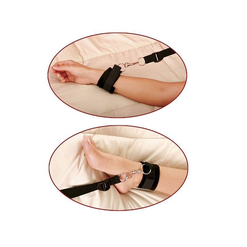 Fetish Fantasy Series - Kit Ataduras Para La Cama 1