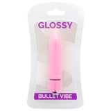 Glossy - Thin Vibrador Rosa Intenso