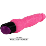 Baile - Colorful Sex Vibrador Realistico Rosa 24 Cm
