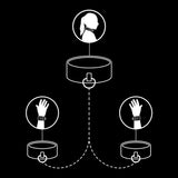 Fetish Submissive - Collar Y Esposas Cuero Vegano Con Forro De Nopreno