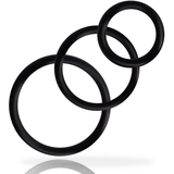 Addicted Toys - Set Anillos Pene Negro