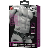 Pretty Love - Marvin Strap On Con Vibración Y Dildo Hueco