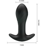 Pretty Love - Vibrador Anal Negro