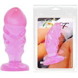 Baile - Plug Anal Unisex Con Ventosa Rosa