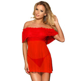 Subblime - Set Vestido Corto + Tanga Rojo L/Xl