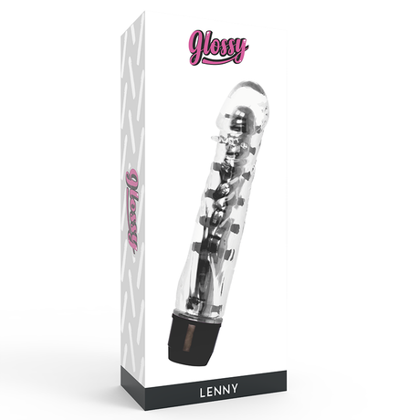 Glossy - Lenny Vibrador Negro