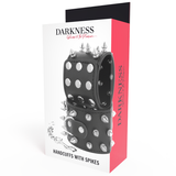 Darkness - Skulls And Bones Esposas Con Pinchos Negro