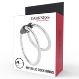 Darkness - Anilla Metal Doble Para El Pene