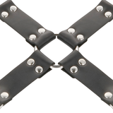 Darkness - Esposas De Cuero Para Pies Y Manos Negro