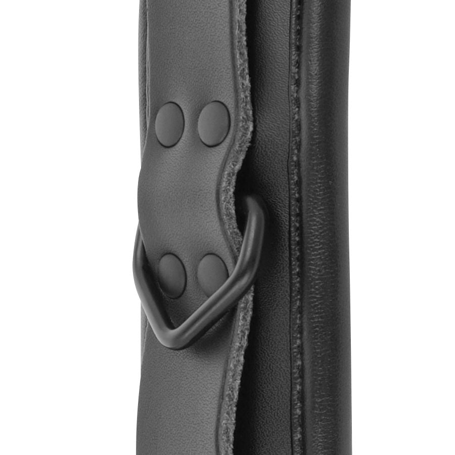 Darkness - Esposas Y Collar De Cuero Negro