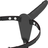 Fetish Submissive Harness - Silicona Negro 15 Cm