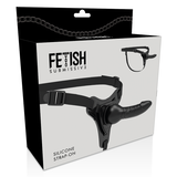 Fetish Submissive Harness - Silicona Negro Realistic 16 Cm
