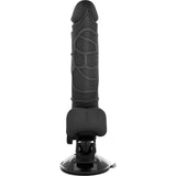 Basecock - Vibrador Realistico Control Remoto Negro 18.5 Cm -O- 4cm