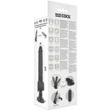 Basecock - Vibrador Realistico Control Remoto Negro 18.5 Cm -O- 4cm