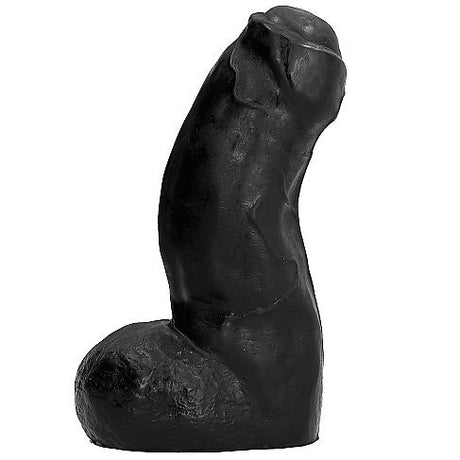 All Black - Realistic Dong Negro 17 Cm