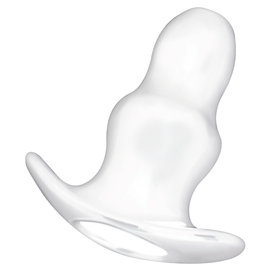 Addicted Toys - Dilatador Anal Mediano 9.5 Cm - Transparente