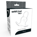 Addicted Toys - Dilatador Anal Mediano 11 Cm - Transparente