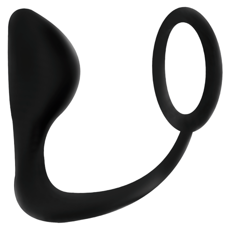 Addicted Toys - Plug Anal Con Anillo Pene Negro