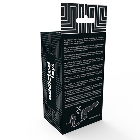 Addicted Toys - Plug Anal Con Anillo Pene Negro