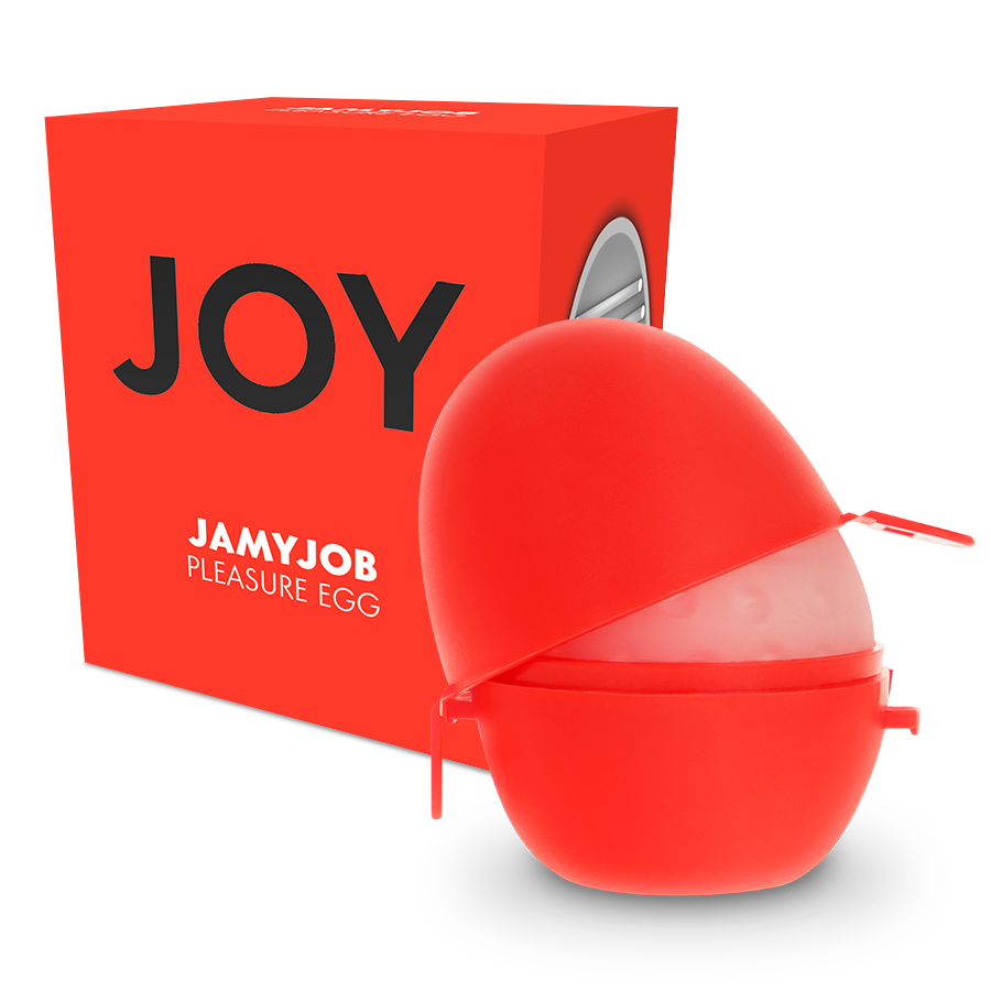 Jamyjob - Huevo Masturbador Discreto Version Rojo Joy