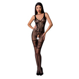 Passion Woman Bs069 Bodystocking Negro Talla Unica