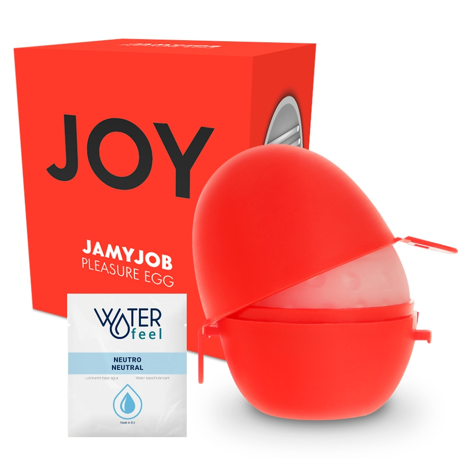 Jamyjob - Huevo Masturbador Discreto Version Rojo Joy