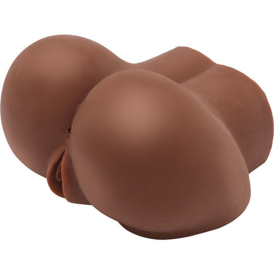 Act - Big Ass Masturbador Realista Con Vibrador Marron