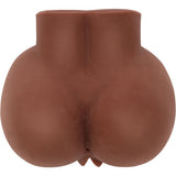 Act - Big Ass Masturbador Realista Con Vibrador Marron