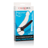 Calexotics - Accomodator Arnes Para Doble Penetracion Negro