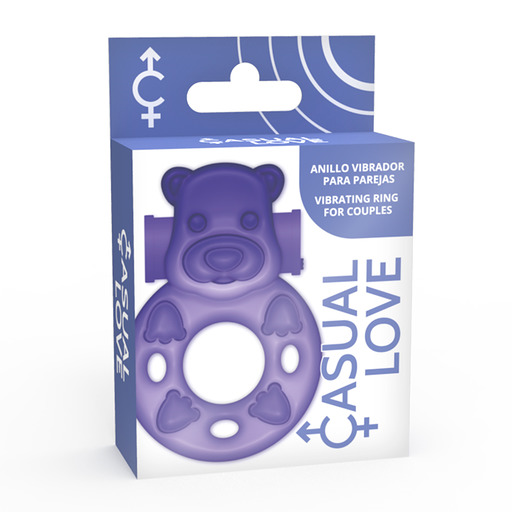 Casual Love - 26 Anillo Vibrador Conejito Lila